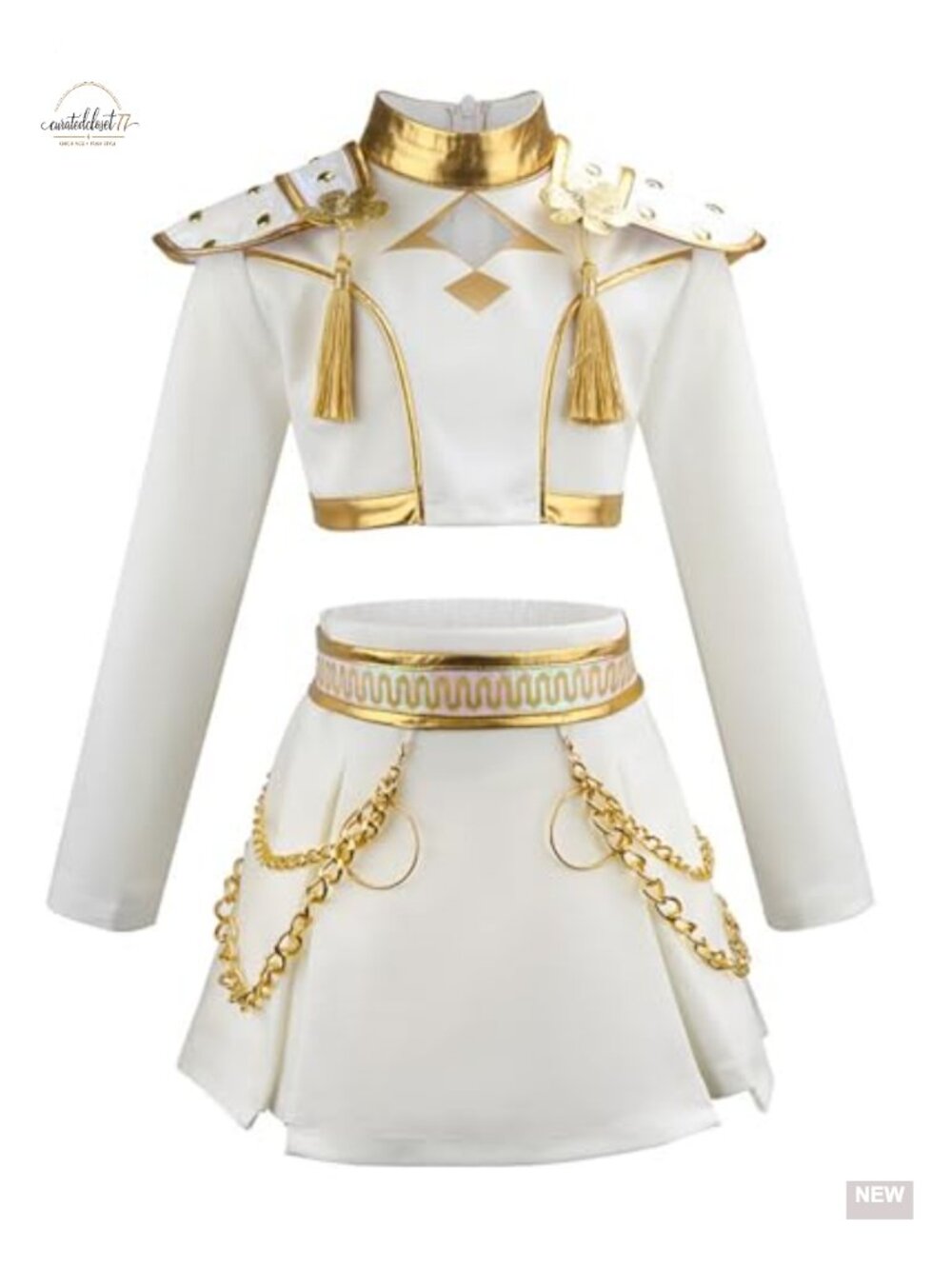 Girls Halloween Dress Outfit Kids Costume Set